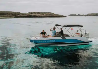 Bootsverleih auf Menorca
