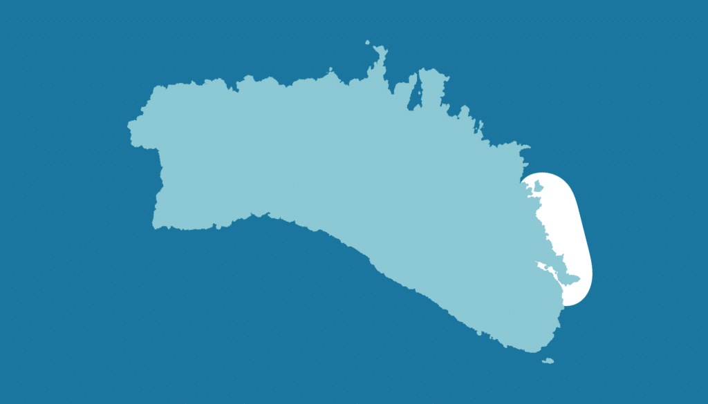 Ruta en barco de Mahón a Isla de Colom – Ruta corta