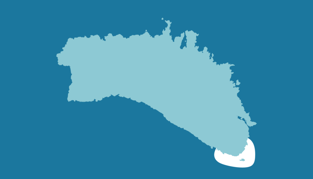 Ruta en barco de Mahón a Es Caló Blanc – Ruta corta